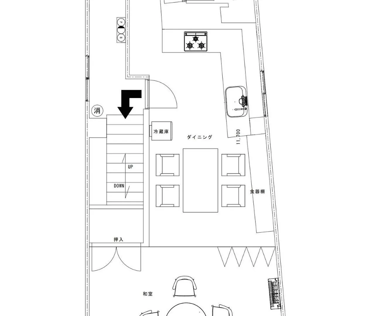 大阪唐風家 北田辺 近邻地铁 2階公寓 公寓